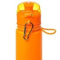 Фото Бутылка силиконовая Tramp 500 мл оранжевая TRC-093-orange