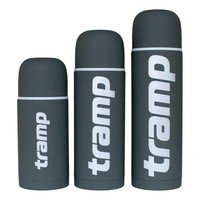 Термос Tramp Soft Touch 1.2 л серый TRC-110-grey