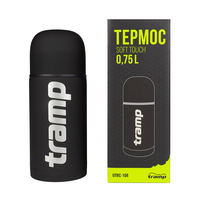 Фото Термос Tramp Soft Touch 0,75 л черный UTRC-108-black